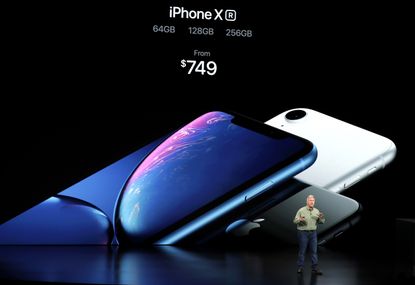 The iPhone XR.