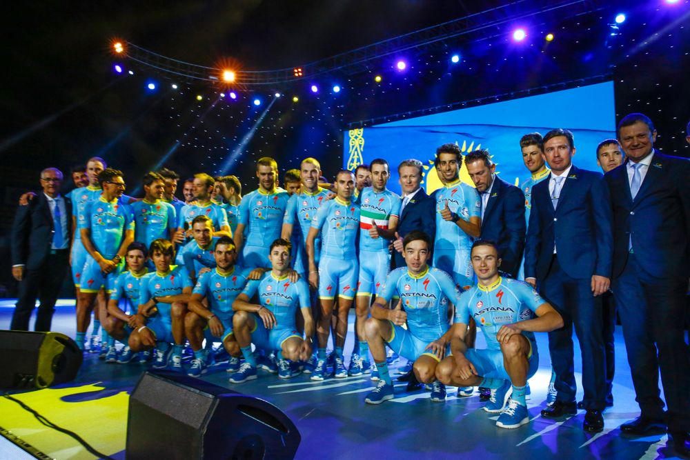 The 2016 Astana team presentation took place in Kazakhstan