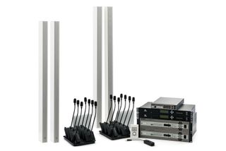 The Yamaha YAI-1 Conference Ensemble is a preconfigured complete solution that includes wireless microphones and uses the highest encryption standards, including AES-256.