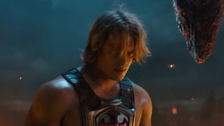Nicholas Galitzine as Adam Glenn / He-Man in the Masters of the Universe trailer.