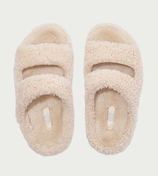 Image of shearling slippers