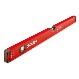 Sola BIG X 50 50 cm Box profile Spirit Level - Red