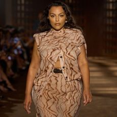 Palom walks the ferragamo spring summer 2027 runway