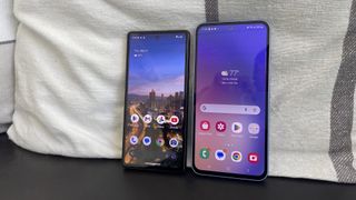 Pixel 7a and Galaxy A54