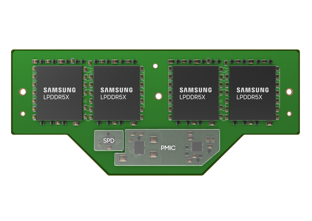 Samsung Unveils LPCAMM: up to 128GB of DDR5 for Laptops in 60% Less ...