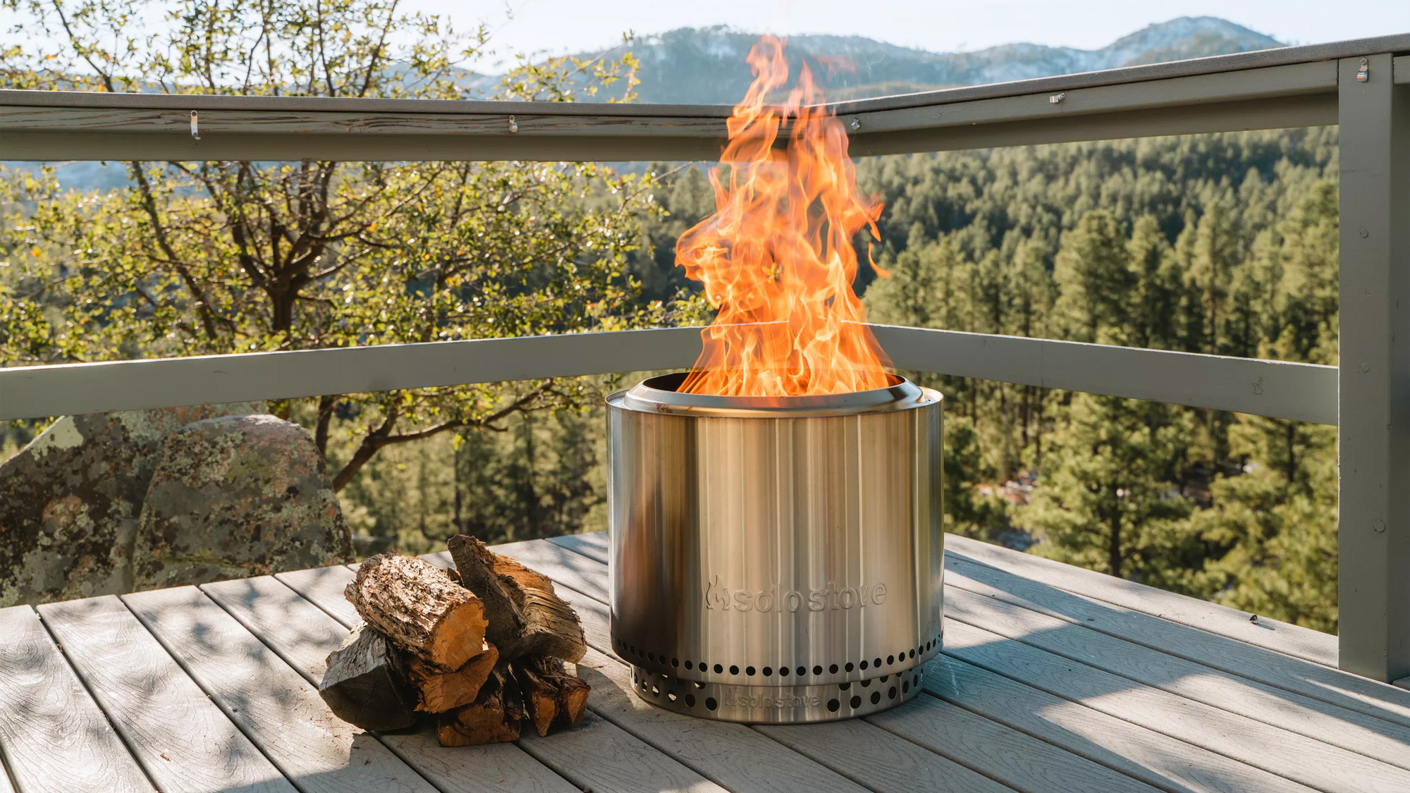 Solo Stove Mesa - Smokeless, Wood-Burning Tabletop Fire Pit