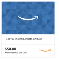 Spend AU$100, get AU$5 back with Amazon gift cards