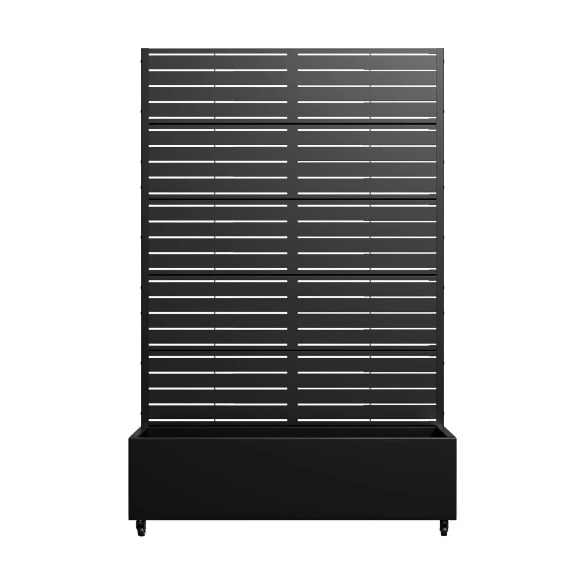 Wayfair, Metal Planter Box with Wheels
