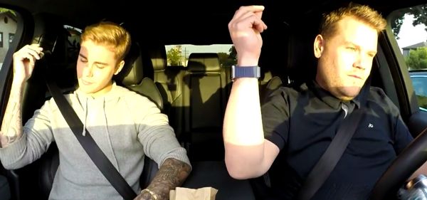 Watch Justin Bieber And James Corden Bust Out Karaoke In A Car ...