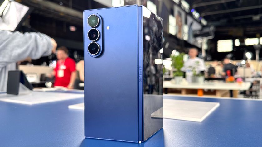 Galaxy Z Fold 7 shown during Samsung hands on event