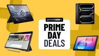 Four images of four tablets on Amazon's store front