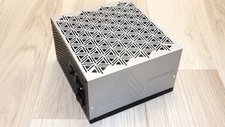 At $90, the Montech Century II Gold 850W ATX 3.1 is a low-cost Gold-tier ATX 3.1 unit with a native 12V-2x6 connector, Cybenetics Platinum efficiency at both 115V and 230V input, and a matte silver chassis.