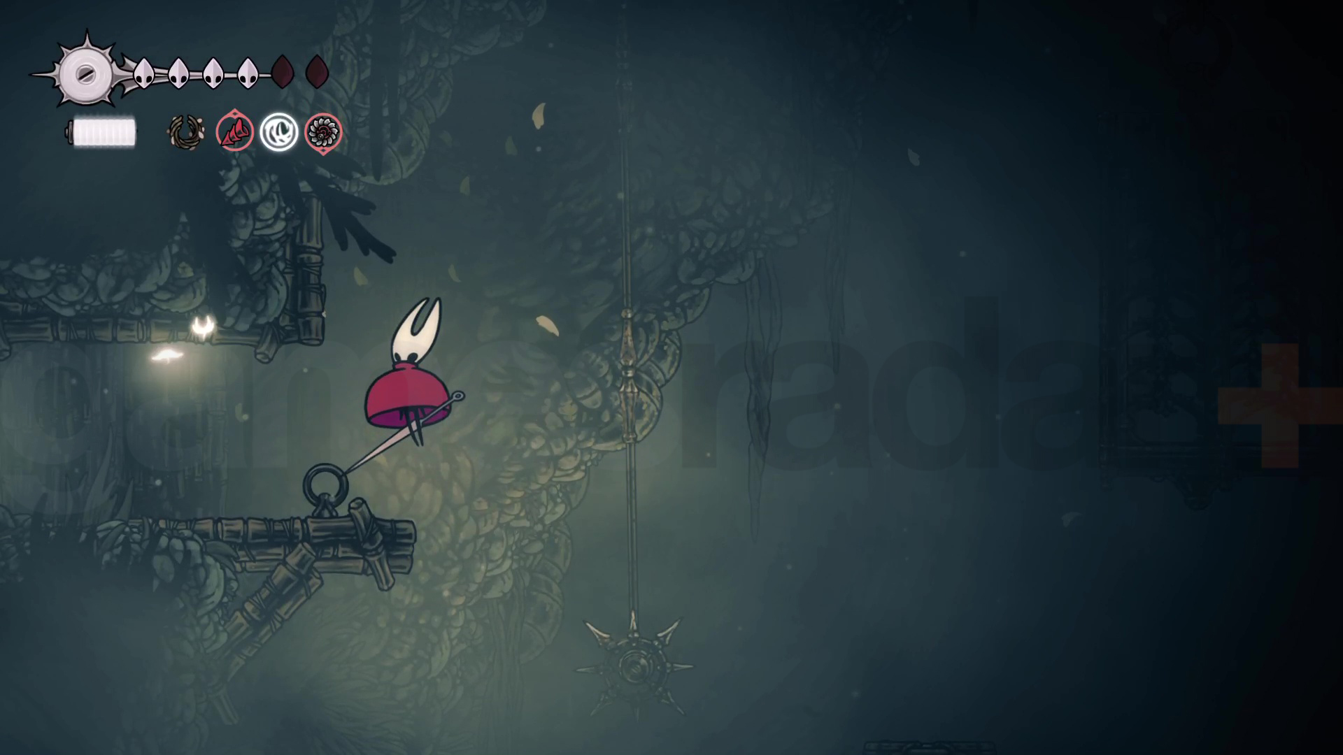 Hornet follows moths through The Mist in Hollow Knight Silksong