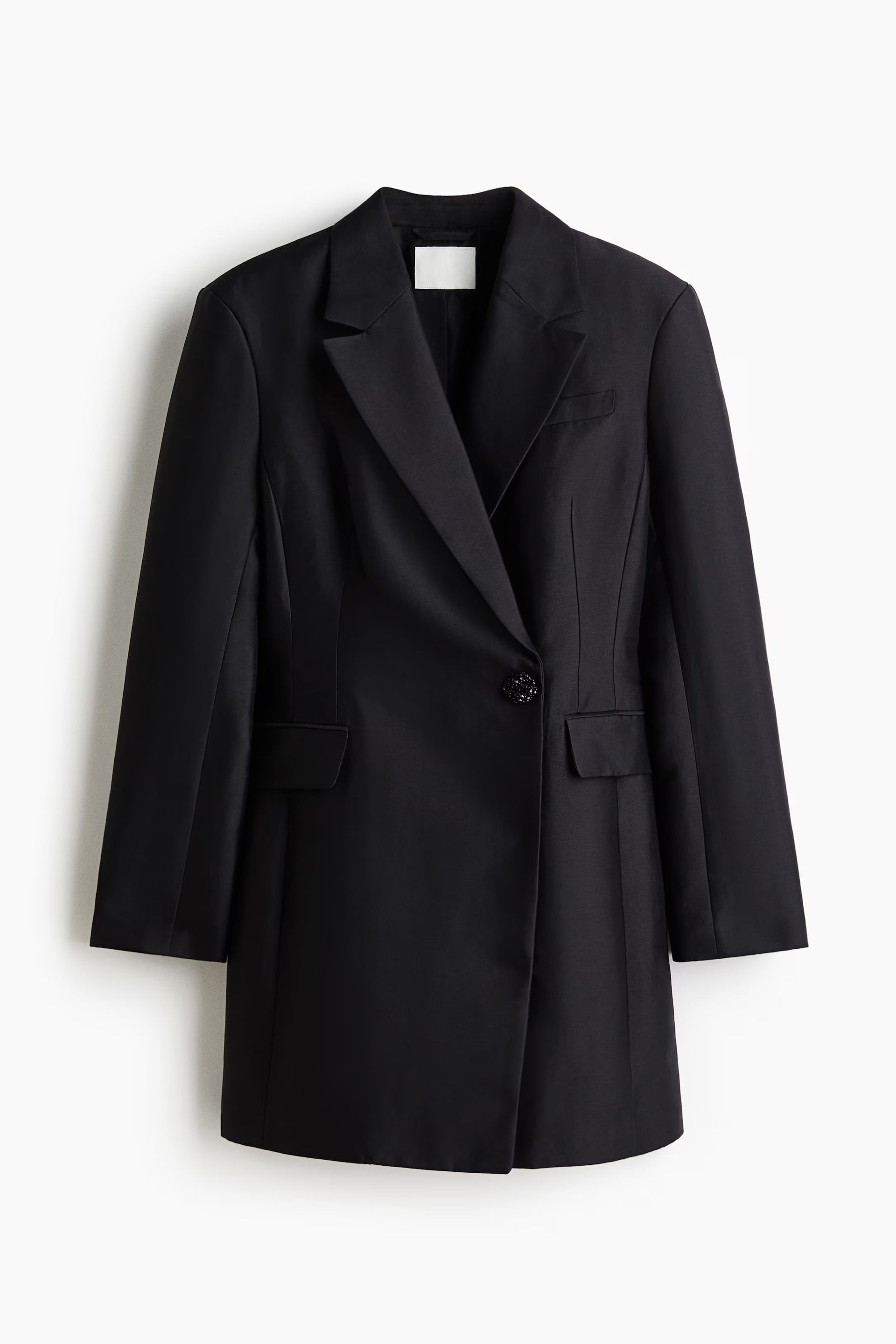 H&M black blazer dress
