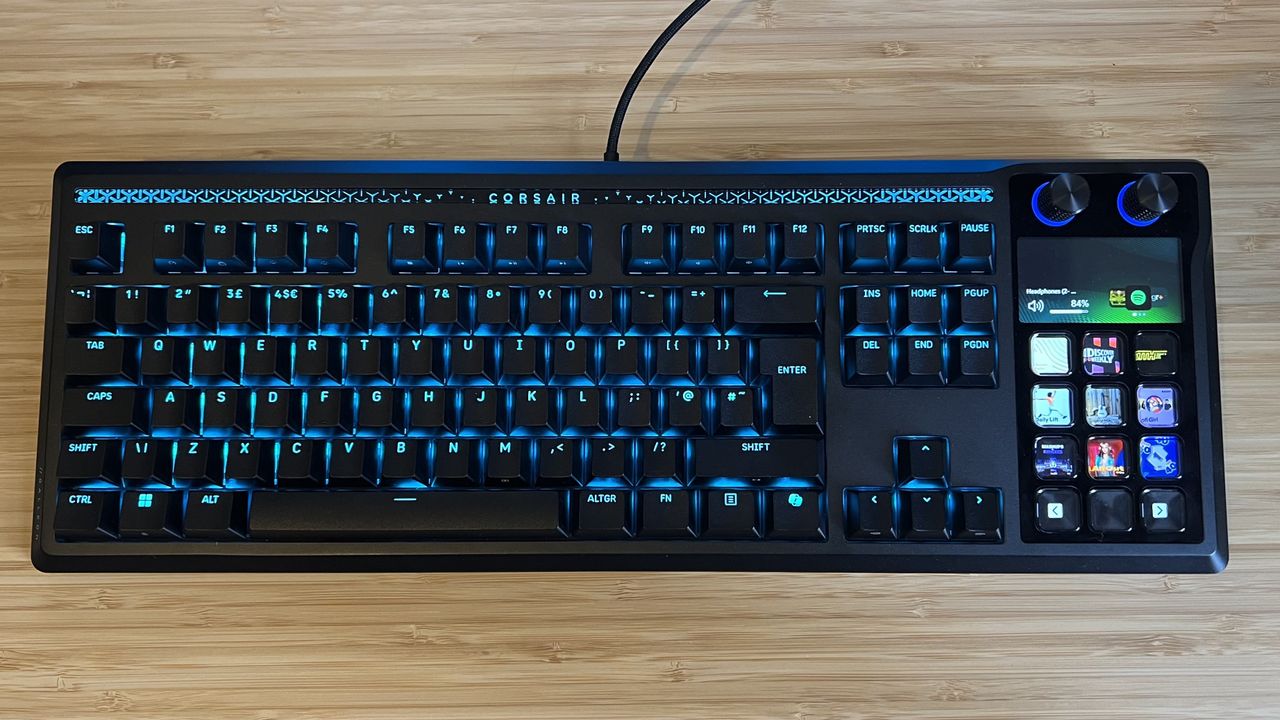 Corsair's on a roll, this Stream Deck-toting deck is now officially the best full-sized gaming keyboard I've tested so far