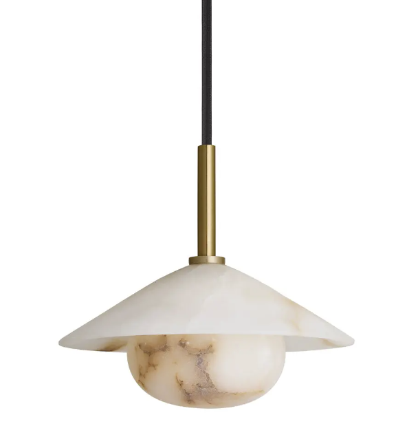 Industville marble pendant light