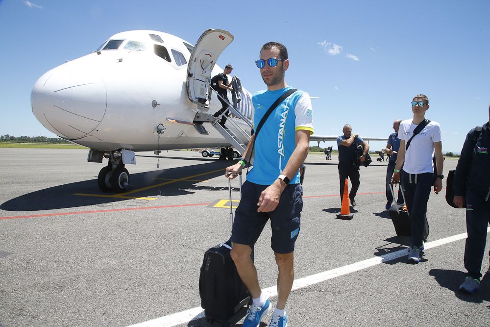 Vincenzo Nibali is in Argentina for the Tour de San Luis.
