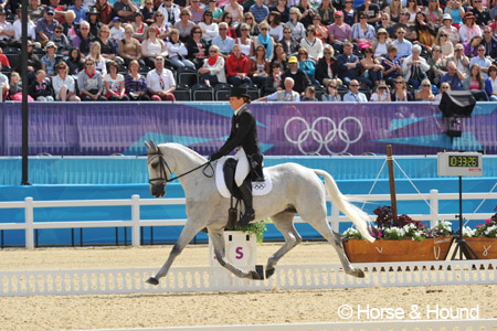 Caroline Powell and Lenamore at London 2012 Olympic Games