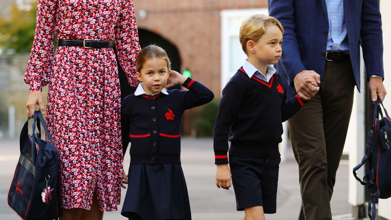 Prince George and Princess Charlotte