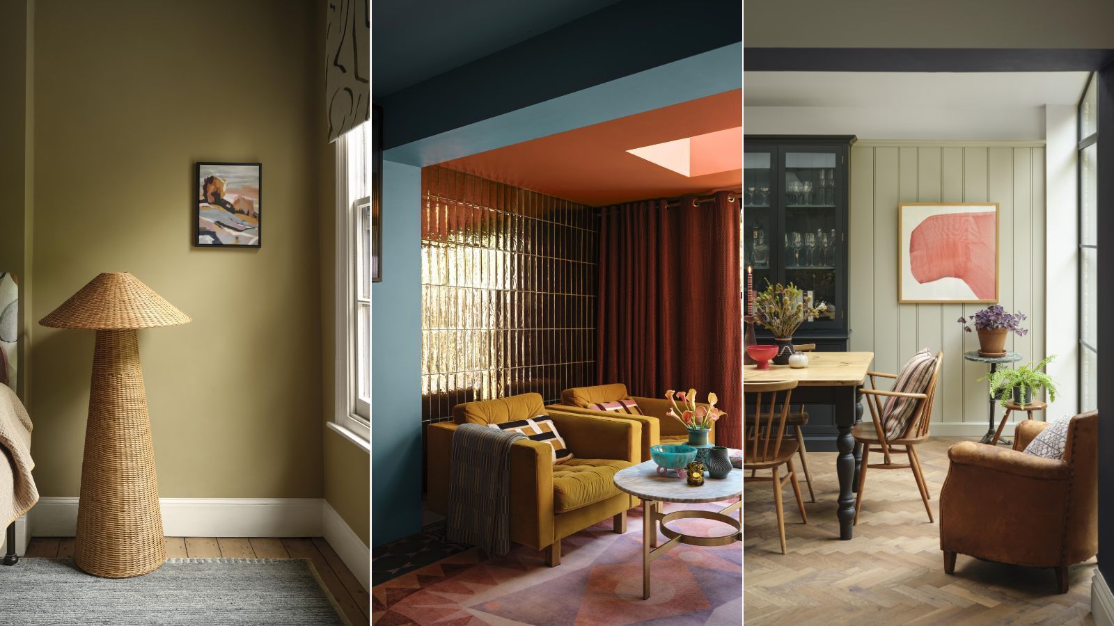 On-trend paint ideas from Benjamin Moore's fall 2024 lookbook