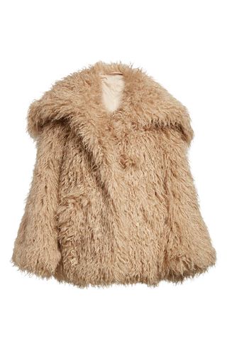 Shag Oversize Faux Fur Coat