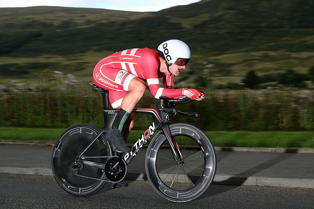 Rasmus Christian Quaade (Denmark) again showed his time trial ability in Glasgow