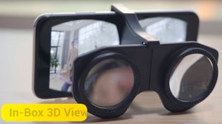 You can also use these low-tech but highly-effective 3D glasses to view images on your smartphone in a side-by-side stereoscopic mode.