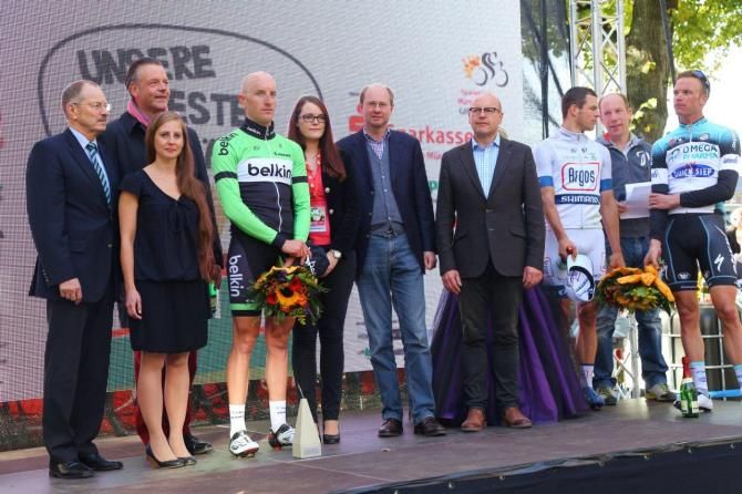 This year's podium in Muenster