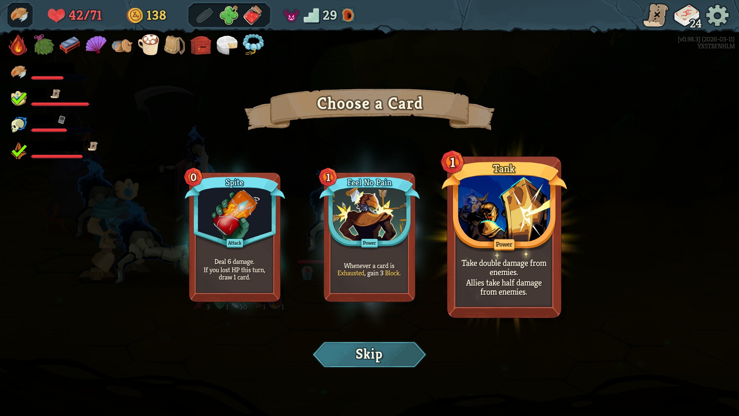 Slay the Spire 2 multiplayer rewards