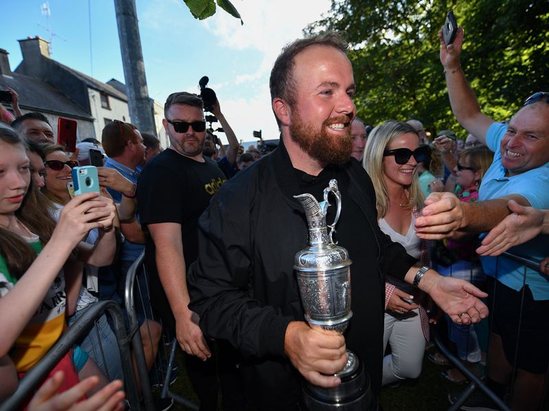 Shane Lowry Returns Claret Jug To Hometown In Huge Celebrations