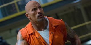 Dwayne Johnson in The Fate of the Furious