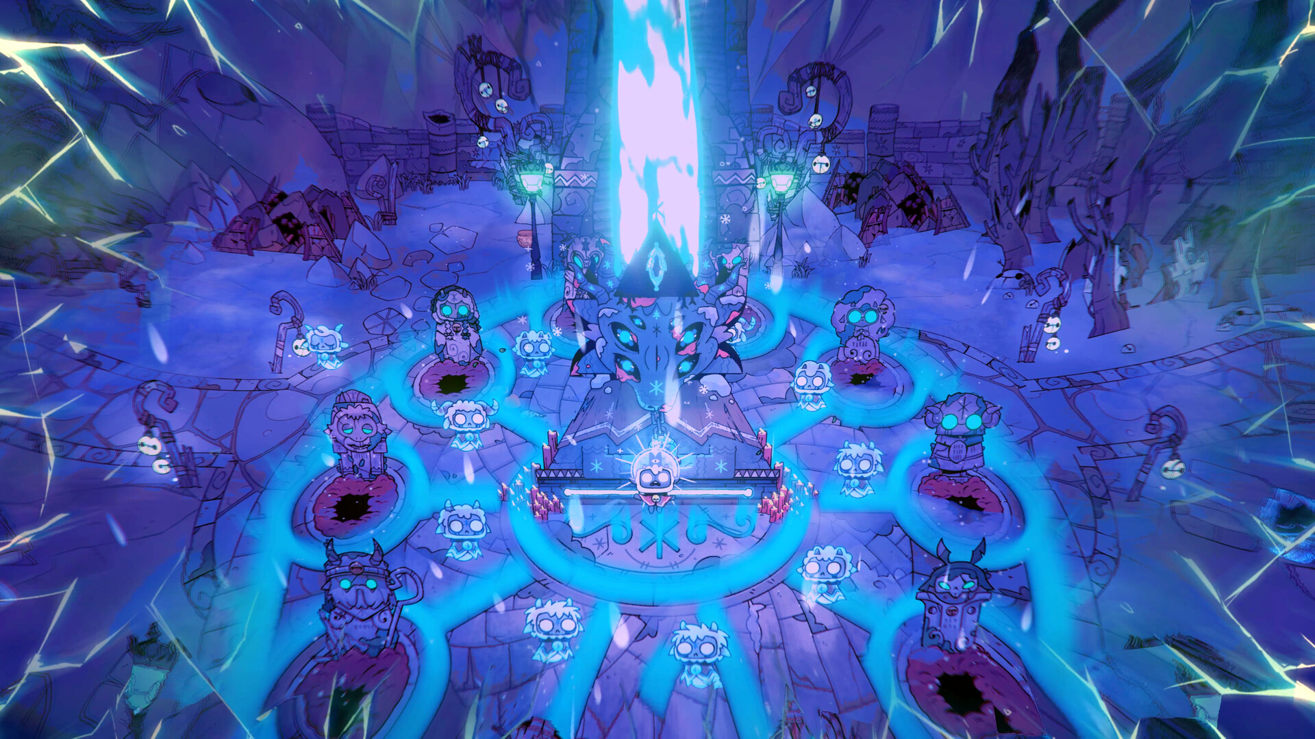Cult of the Lamb woolhaven screenshot
