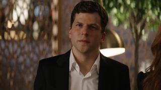 Jesse Eisenberg is shown in Now You See Me: Now You Don't.