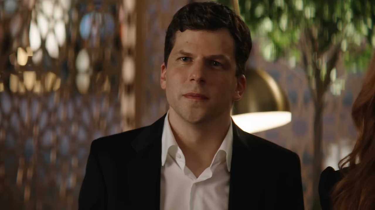 Jesse Eisenberg is shown in Now You See Me: Now You Don't.