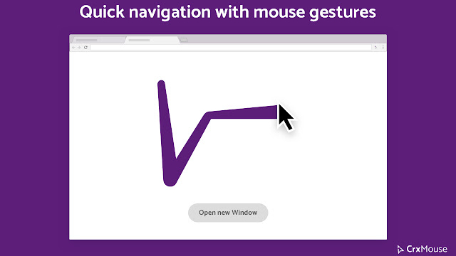 CrxMouse Chrome Gestures Chrome extension