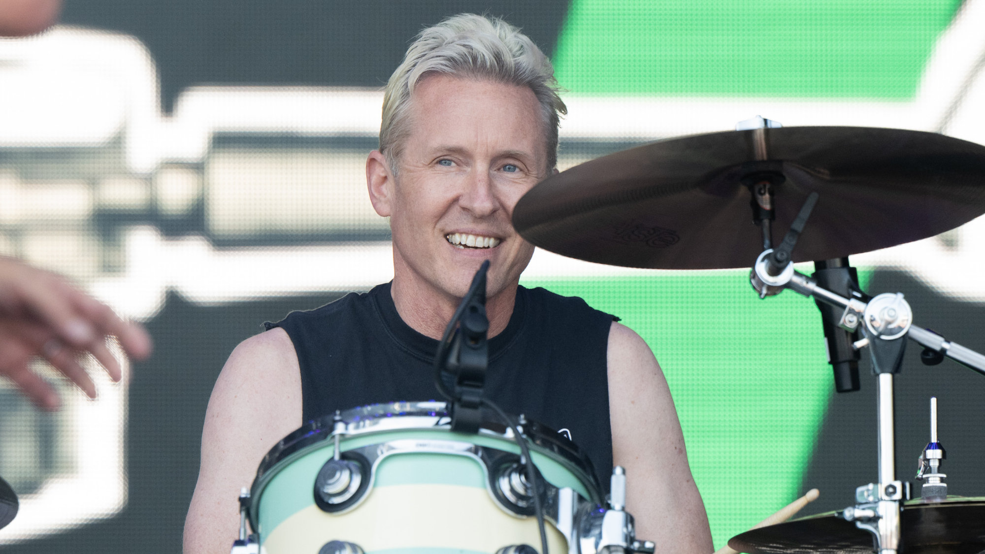Josh Freese performs onstage with The Vandals during day 1 of Warped Tour at Shoreline Waterfront on July 26, 2025