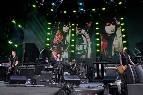 Joan Jett onstage in Atlanta
