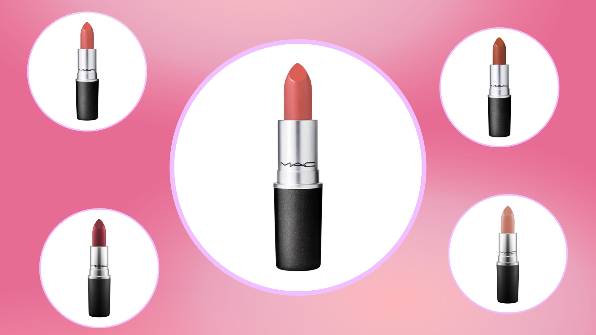 mac lipstick shades red