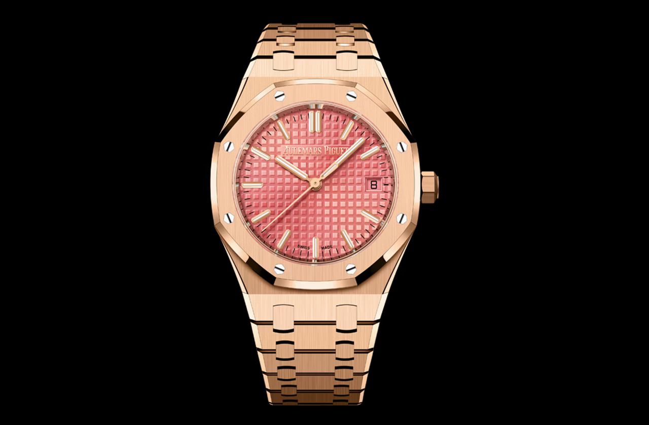 Gold Audemars Piguet watch