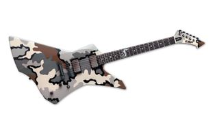Best high-end electric guitars: ESP Snakebyte James Hetfield Signature Guitar – Camo