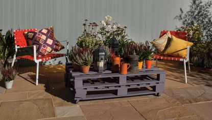 pallet furniture ideas: coffee table