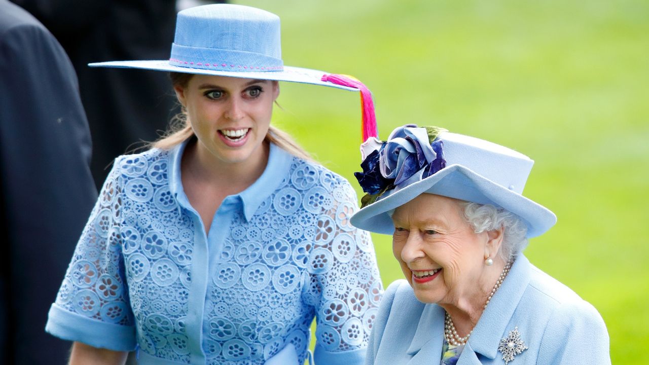 Princess Beatrice and Queen Elizabeth