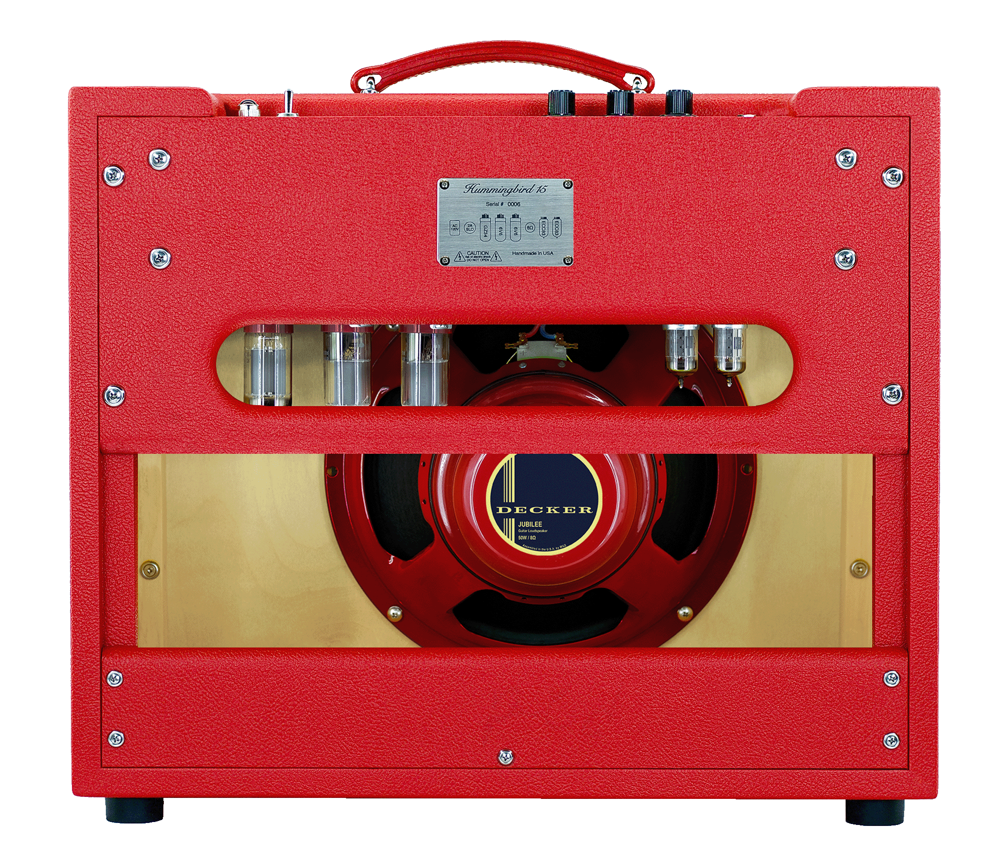 A Decker Hummingbird 15 in Valentine Red