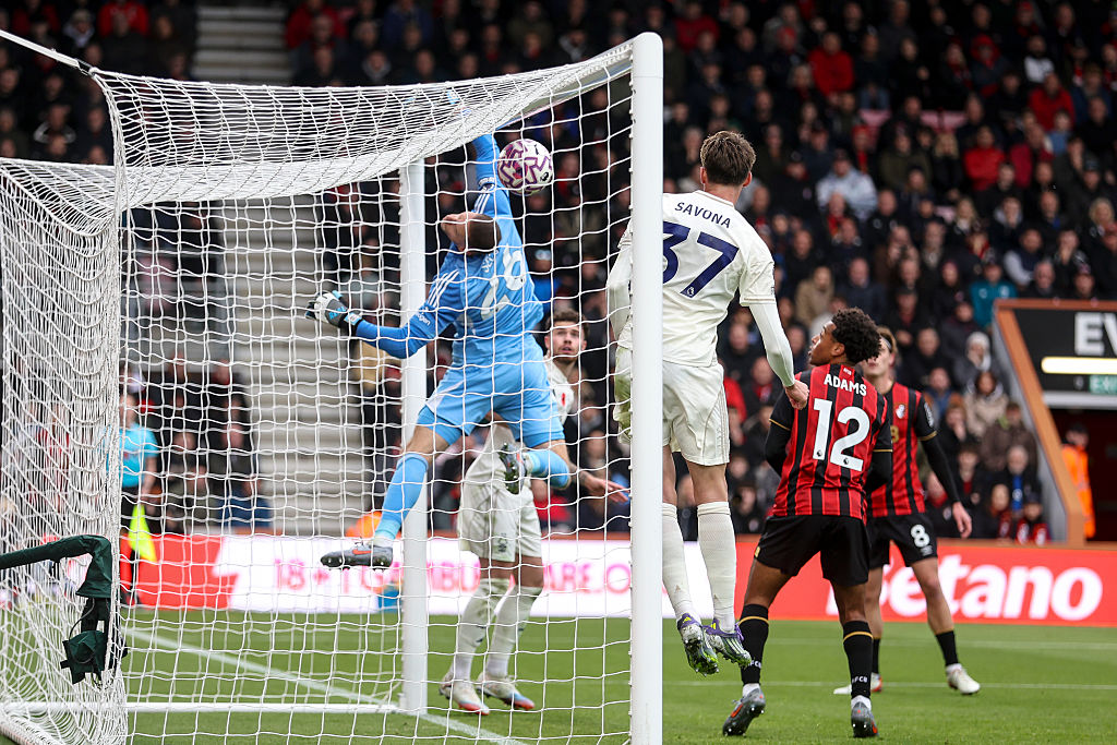 BOURNEMOUTH, ENGLAND - OCTOBER 26: Marcus Tavernier of Bournemouth scores a goal to make it 1-0 direct from a corner kick during the Premier League match between Bournemouth and Nottingham Forest at Vitality Stadium on October 26, 2025 in Bournemouth, England. (Photo by Robin Jones - AFC Bournemouth/AFC Bournemouth via Getty Images)