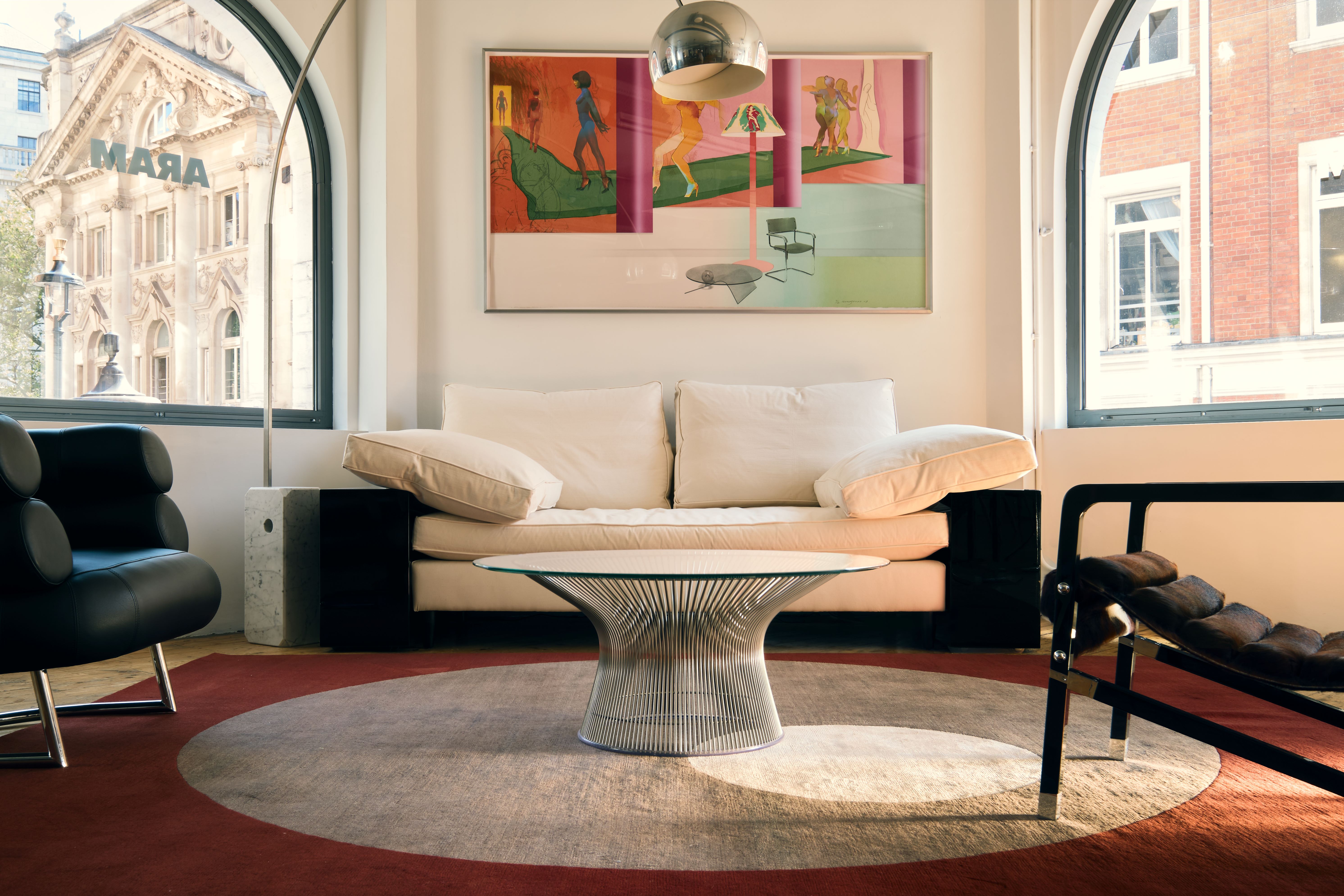 Aram store with Eileen Gray Rug