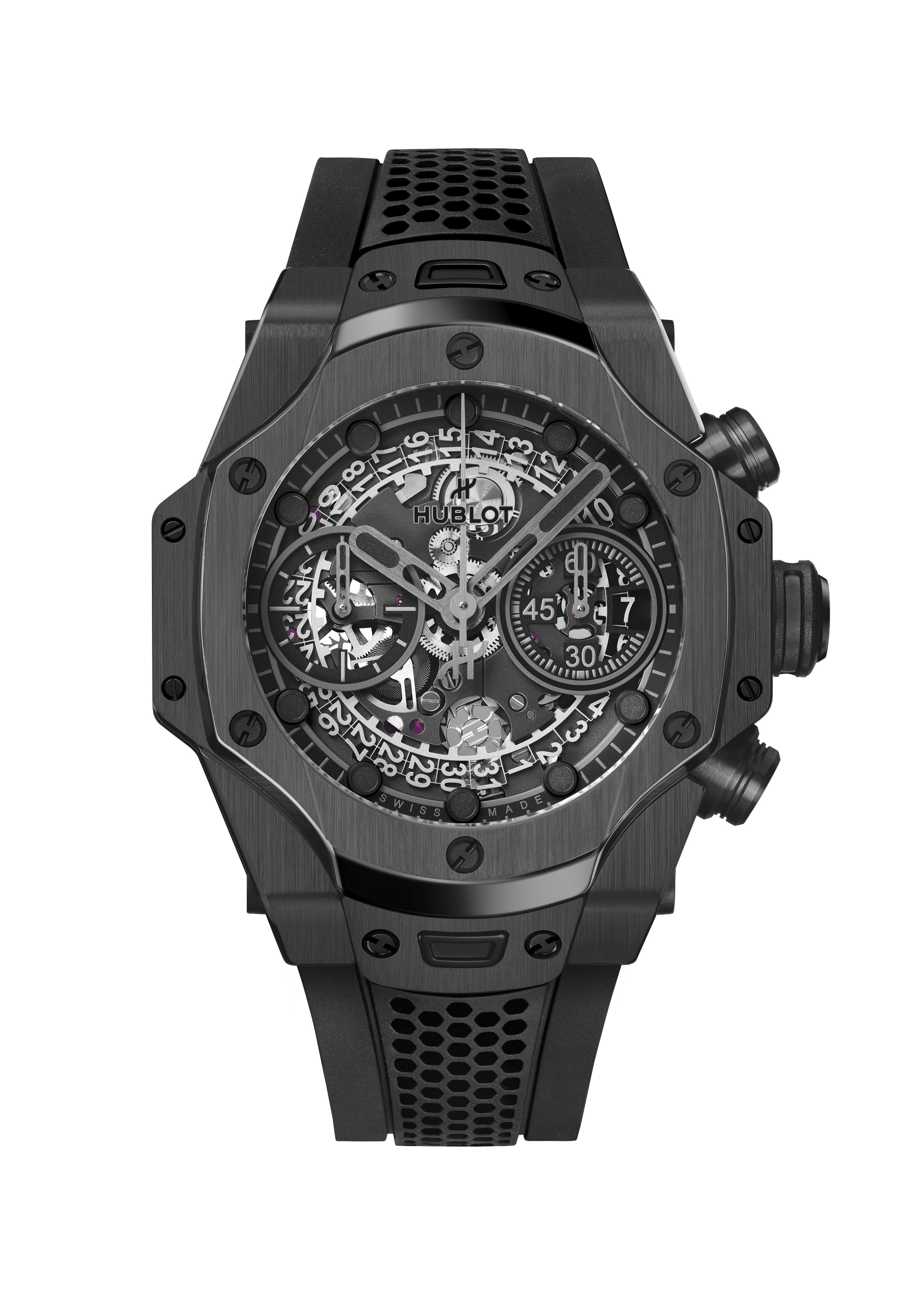 Black watch, Hublot Big Bang SR_A by Samuel Ross