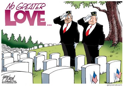 Editorial cartoon U.S. Memorial Day