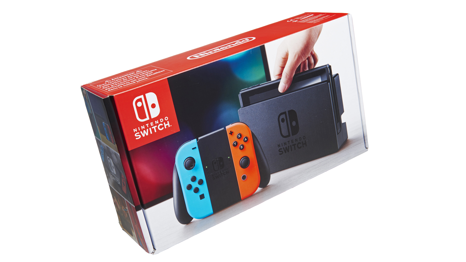 what's in a nintendo switch box