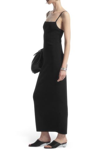 Square Neck Maxi Slipdress