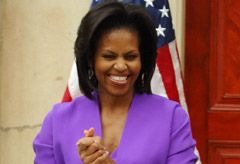 Michelle Obama, world news, marie claire